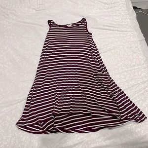 Girls Striped Flowy Dress Size 10/12